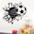 Kids &#39;Bedroom Set Art Mural Pegatina de pared de fútbol